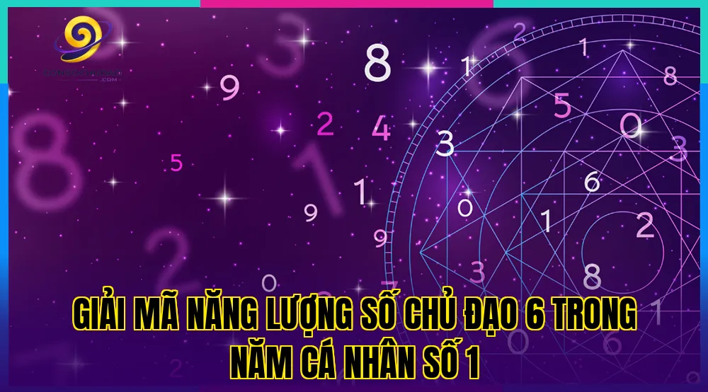 Giải mã năng lượng số chủ đạo 6 trong năm cá nhân số 1